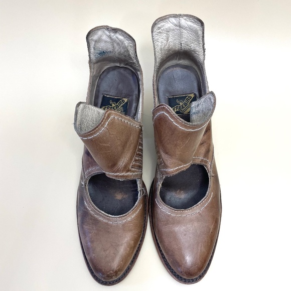 FREEBIRD by Steven Blade Slip On Bootie Size 7 Taupe Leather - Picture 5 of 16